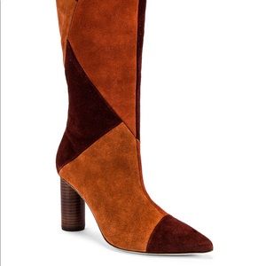 Ulla Johnson Jerri Boot in Suede Combo